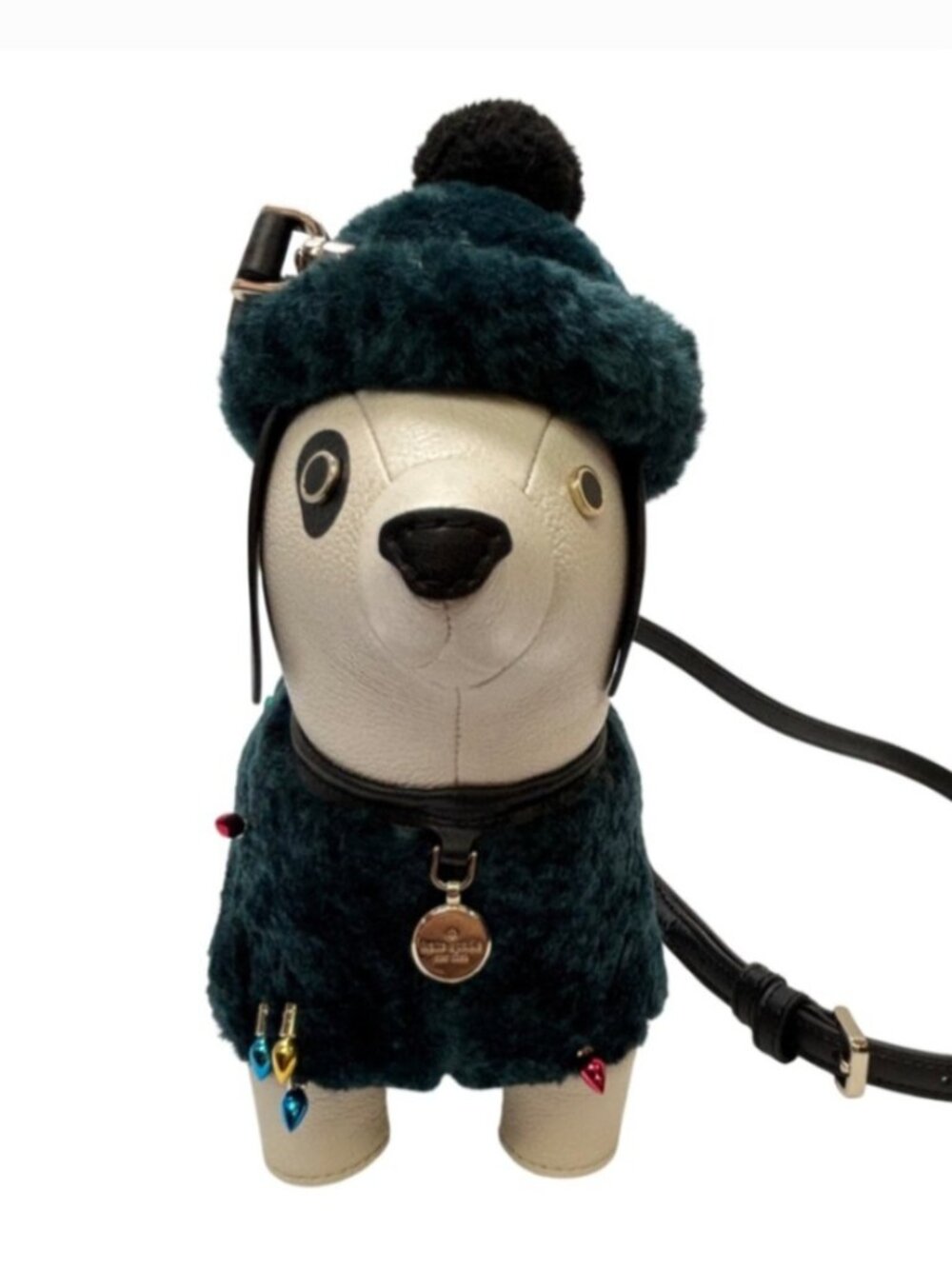 NWT KATE SPADE NEW YORK CLAUDE DACHSHUND LEATHER CROSSBODY - Picture 8 of 10